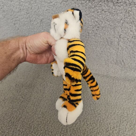 Vtg Exxon Gas/Oil Tiger Plush Stuffed Animal Ad Promo Steven Smith 10" - Picture 3 of 7